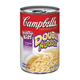 Campbell's  double noodle condensed soup in chicken broth Full-Size Picture